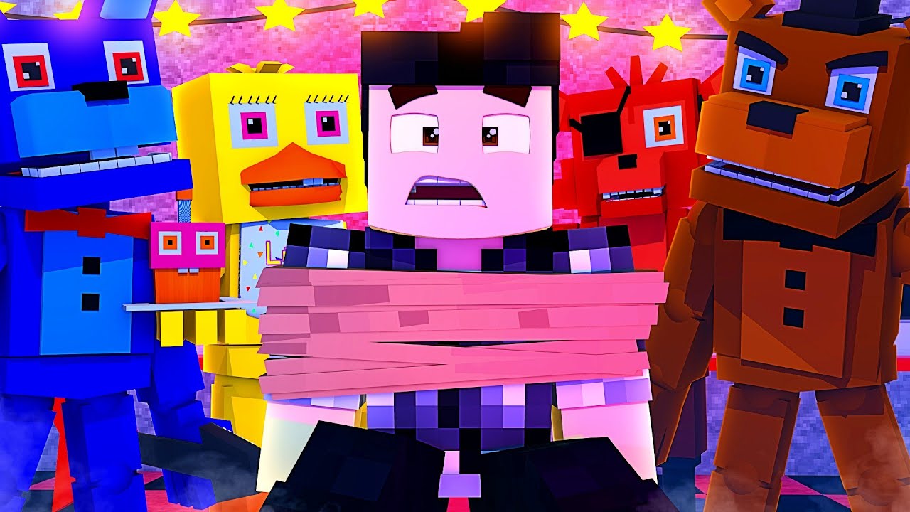 FIVE NIGHTS at FREDDY'S DANS MINECRAFT...