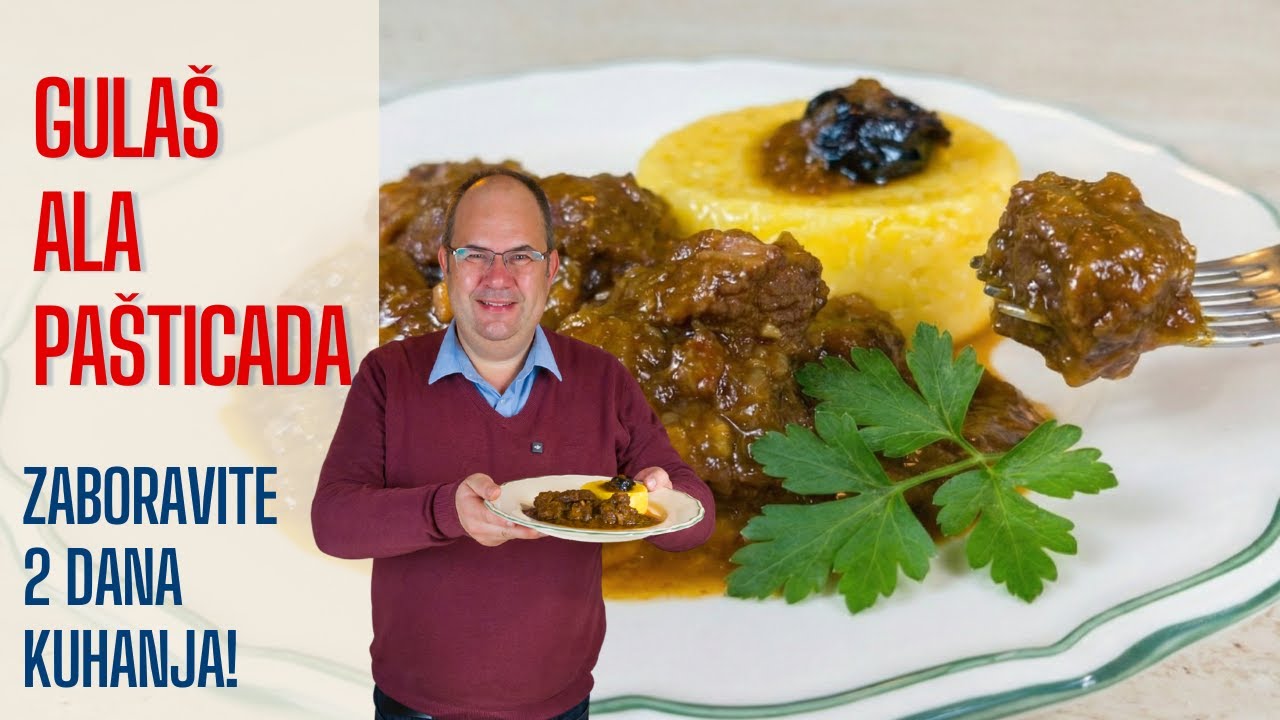 PAŠTICADA ZA 3 SATA! Najbolji recept za brzi dalmatinski gulaš