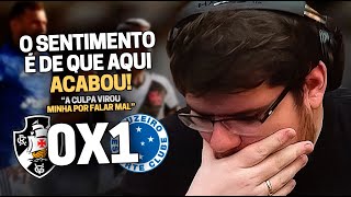 CASIMIRO REAGE: VASCO 0 X 1 CRUZEIRO PELO BRASILEIRÃO 2023 | Cortes do Casimito