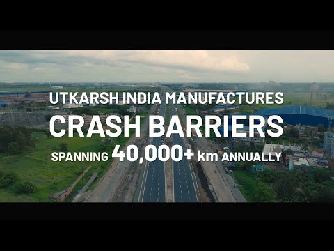 The Science Behind Safety: Metal Beam Crash Barriers by Utkarsh India - video from Utkarsh India