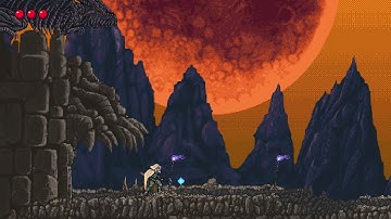 Tales Of The Dark Lands aka R.T.O. gameplay - Indie Android Megaman Metroidvania