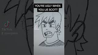 Scott is Ugly #scottpilgrim  #scottpilgrimvstheworld #art #sp #drawing