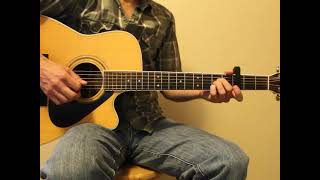 Video thumbnail of "Stuck On You - Lionel Richie - Guitar Cover"