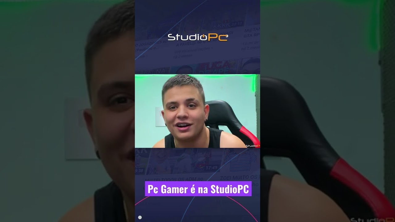 PAULINHO O LOKO USA PC GAMER STUDIO PC 😍 