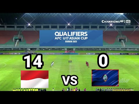 alot88 x DJARUMTOTO - Full Highlight | INDONESIA U17 (14) VS GUAM U17 (0), Qualifikasi AFC CUP 2023 Bahrain