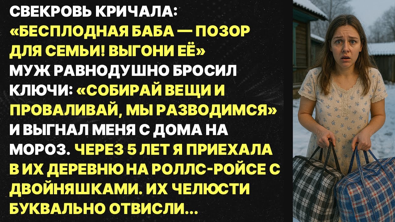 Я не могла забеременнеть от мужа и свекровь издевалась с меня