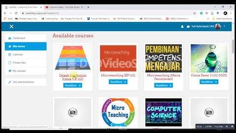 Cara Enrol di Couse Sebagai Dosen atau Mahasiswa | Tutorial Moodle Ep 2