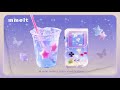 In quiet waters, ideas start to glow.【Study with rain and bubbles!】Kawaii Y2K Lo-fi