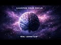 Gamma Focus Boost | 40Hz Binaural Beats for Deep Work, Study & Mental Clarity