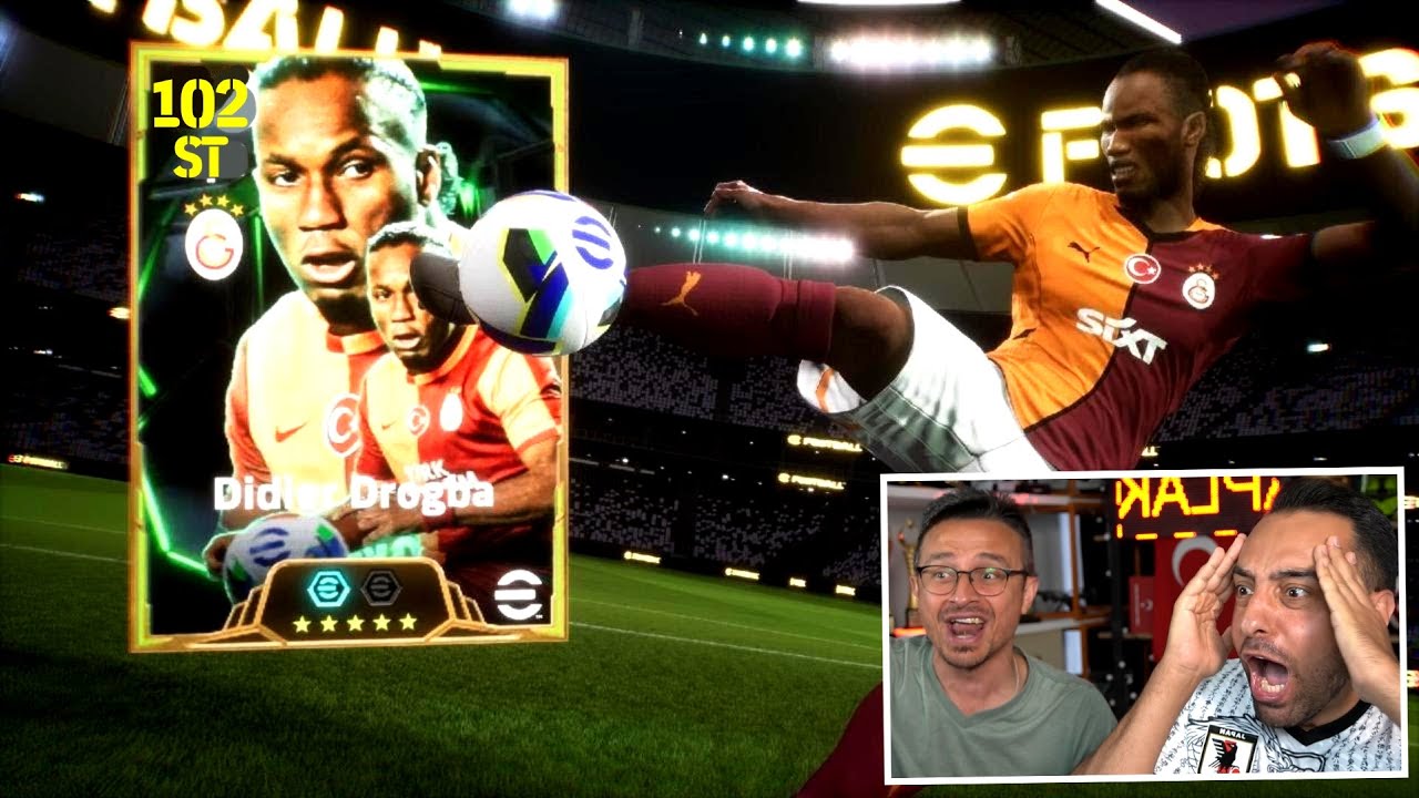 250 GÜN SONRA SONUNDA ÇIKTIIII GALATASARAY DROGBA 😱 DAYI ŞOK ! EFOOTBALL MOBİLE 2025 !