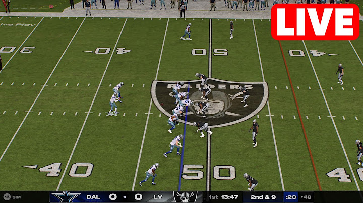 NFL LIVE🔴 Dallas Cowboys vs Las Vegas Raiders | Preseason Week 2 Full Game - 17th August 2024 NFL 25