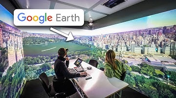 Google Earth in an Immersive Meeting Room