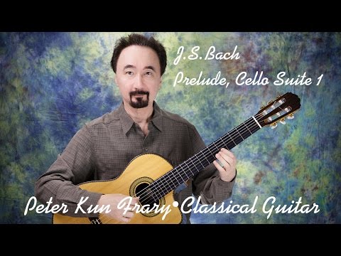 Peter Frary Plays Prelude, Cello Suite 1, by JS Bach