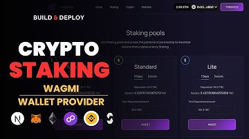 Create a Token Staking DApp & Earn Rewards with ICO using Next.js  | Wagmi Wallet Provider Setup