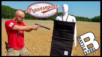 Battle Steel Level IIIA+ Foldable Armor Shield Test & Review