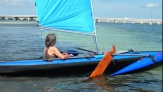 Sailing Your Kayak with a BSD sail rig