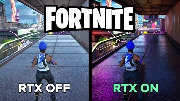 Fortnite RTX Lumen ON vs. OFF | Unreal Engine 5.1