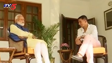 Bollywood Actor Akshay Kumar Takes Special Interview Of PM Modi | TV5 News