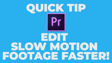 How to edit Slow Motion footage fast! | Batch conform in Premiere Pro | Quick Video Editing Tip
