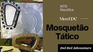 Mosquetão Tático Da Nautika Ntk Para Meu Chaveiro Edc - Quick Tactic