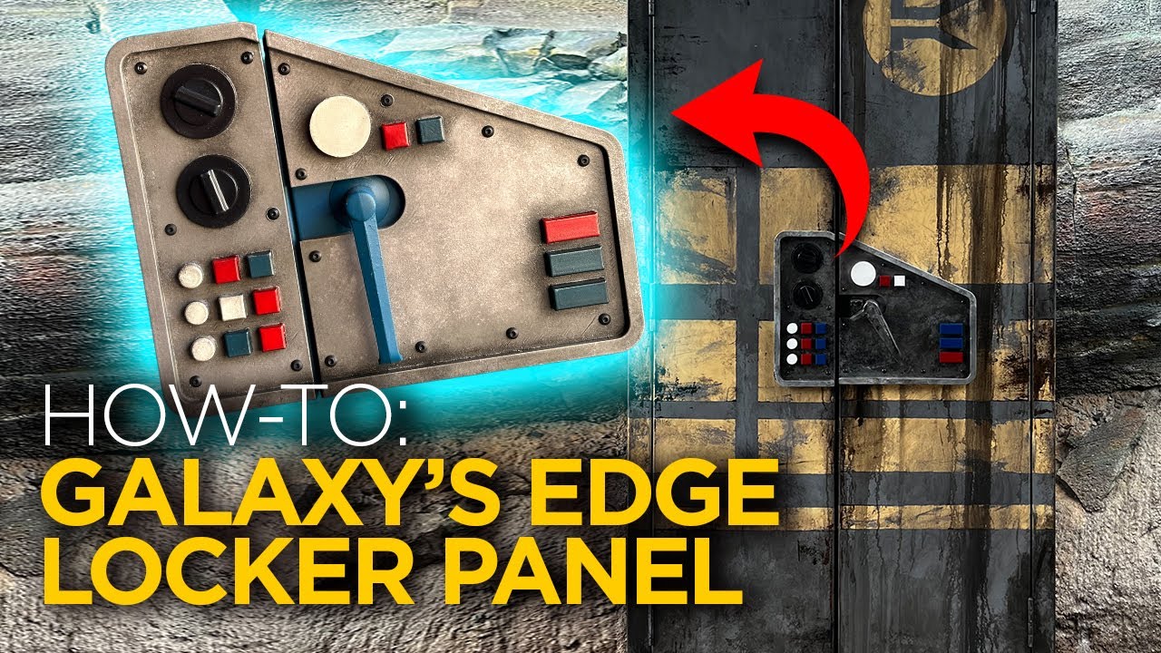 Building a Galaxy's Edge Locker Panel