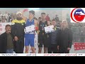 Final championnat de tunisie de boxe seniors b  67 kg ayoub saidani rouge  vs ahmed chihi blue