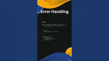 How can I log errors in React for debugging purposes?