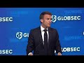 Discours de clture demmanuel macron au sommet globsec