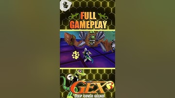 Gex 3:Deep Cover Gecko [4K] Promo IV                        #shorts #gaming #gexthegecko