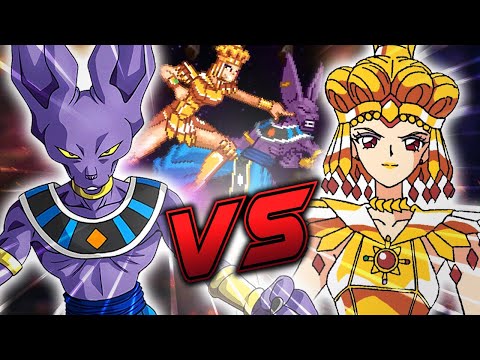 Dragon Ball VS Sailor Moon ANIMATED FIGHT! Beerus VS Galaxia | DEATH BATTLE!