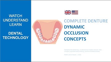 Complete Denture | Dynamic occlusion concepts