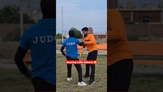 Amazing collar defence 😱🥋#selfdefense #judo #viral#explore #creator #selfdefence