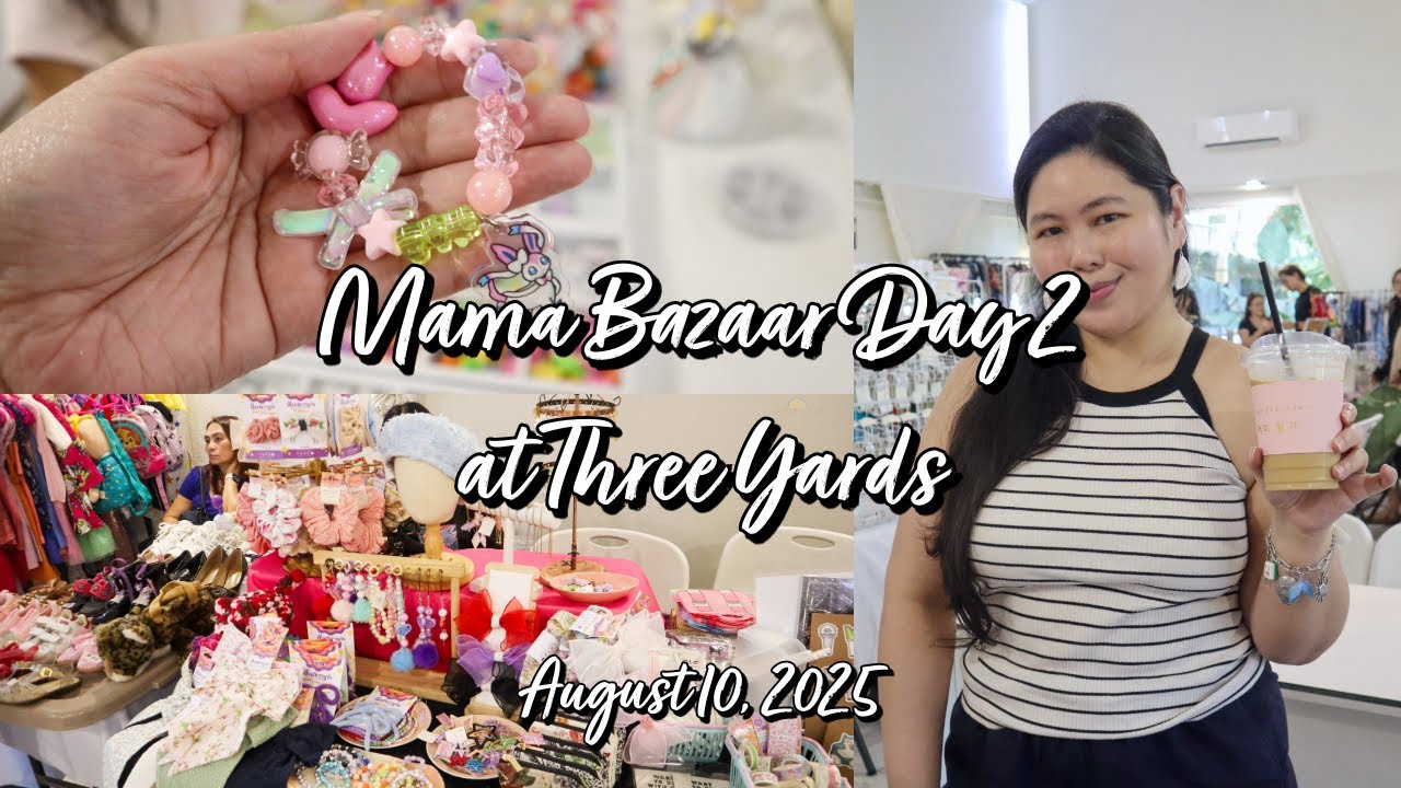 Work Diary: Mama Bazaar Day 2 at Three Yards  