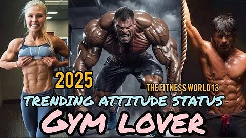 Gym attitude status 🔥// Gym motivation 🏋️// Gym attitude 😈// Gym shayari 💪 // Gym workout