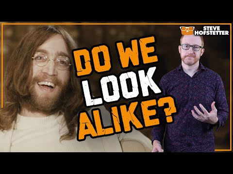Does Steve Hofstetter look like John Lennon?