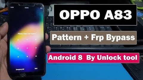 oppo A83 (cph1729) safe format without losing data by unlocktool