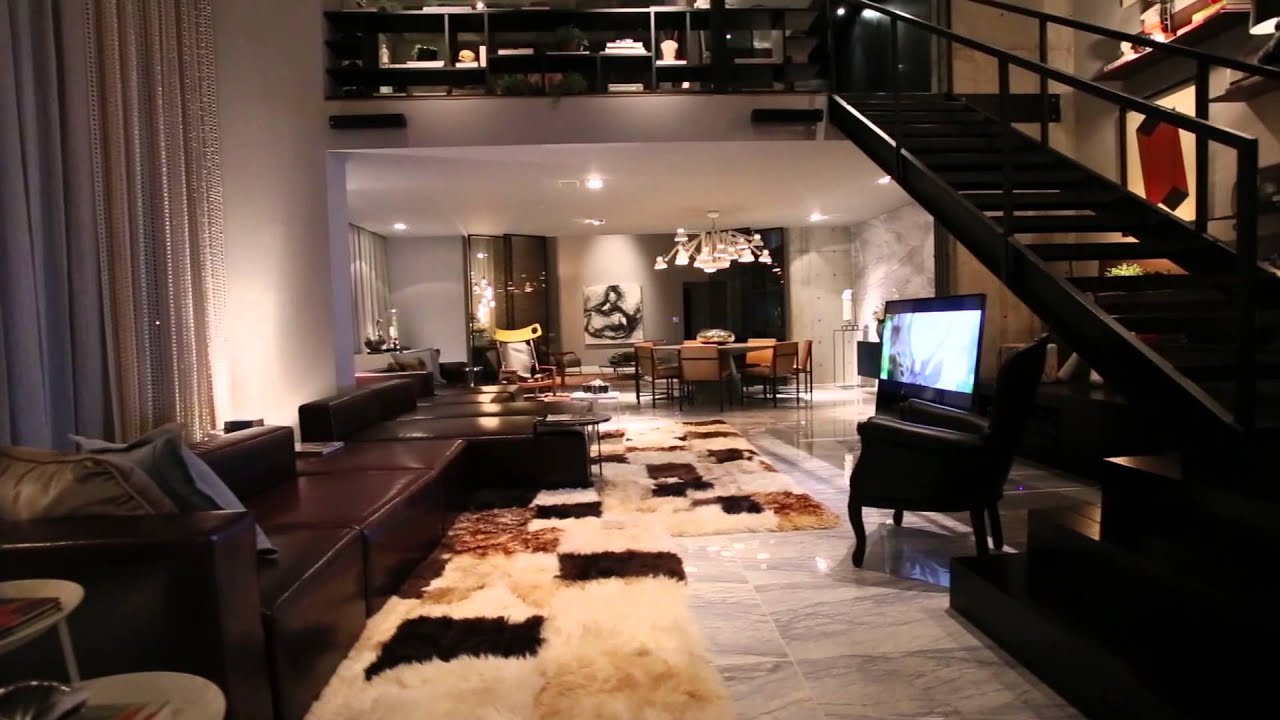 An artful loft design