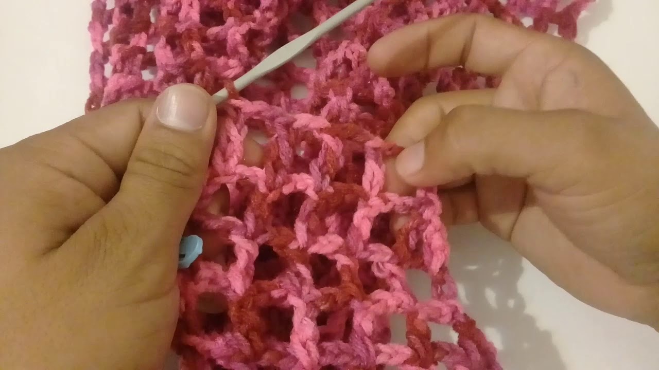 Chaleco AIDA   tejido crochet cadenas  pilares  casitas  vueltas medio punto cargado moda de crochet