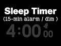 4 Hour Sleep Timer With Loud 15 Min Alarm Timerstore 4h Sleeptimer 