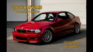 2004 BMW M3 Oil Change DISASTER & NEW WHEEL UPDATE!!!