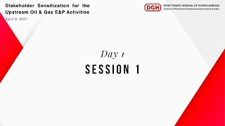 Session 1 | Oil & Gas Industry Stakeholder Sensitization Workshop Day 1