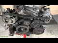How to replace the serpentine or drive belt Toyota Camry 2.4. 2AZ-FE engine.  Years 2002 to 2009