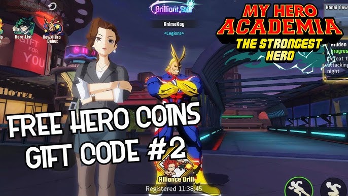 My Hero Academia: The Strongest Hero codes – free hero coins