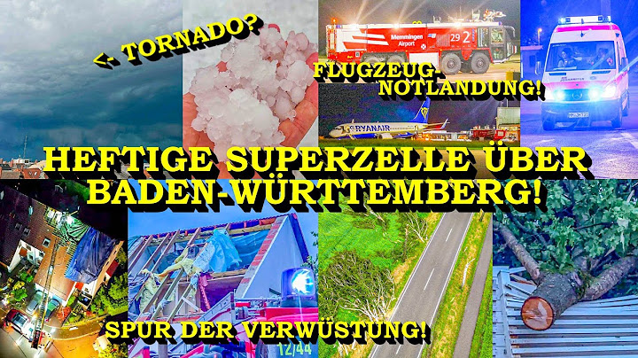 +++ HEFTIGE SUPERZELLE | MASSIVE SCHÄDEN +++ SCHWERE UNWETTER IM SÜDWESTEN | TORNADO & HAGELMASSEN
