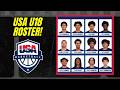 Team USA's U18 Roster Announced, Quentin Coleman, Jasiah Jervis, Ethan Taylor, And More Featured!