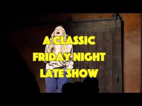 A classic Friday night late show, this time at Mark Ridley's Comedy Castle in Royal Oak, MI. 3/26.