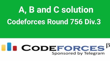 A, B and C solution | Codeforces Round 756 Div.3 | Codeforces Solution | C++