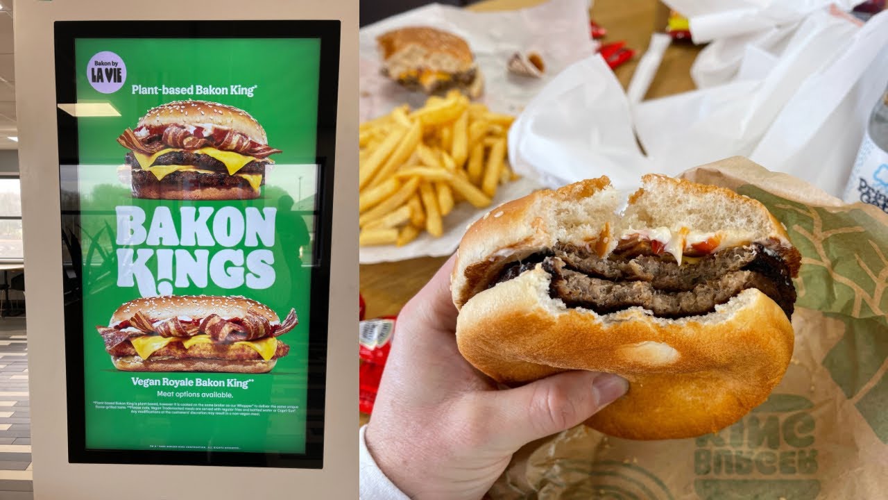Plant Based Double Bakon King (Burger King)