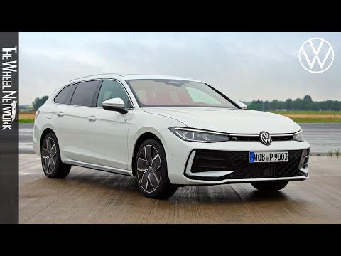 2024 Volkswagen Passat Variant e-Hybrid R-Line | Oryx White | Exterior, Interior
