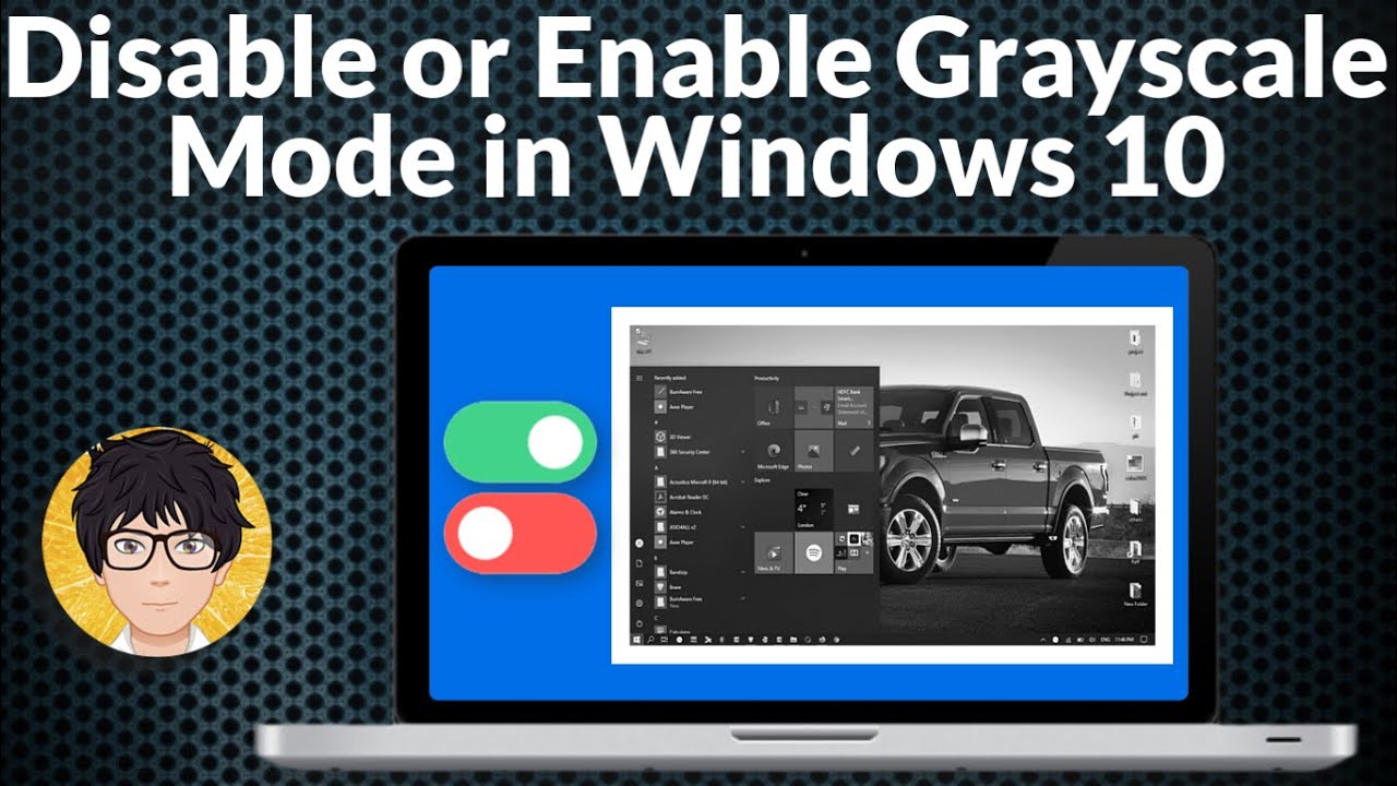 How to turn off grayscale windows 10 - moznordic